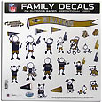 Baltimore Ravens Family Decal Set Large